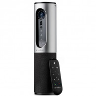 Caméra ConferenceCam portable Logitech avec haut-parleur Bluetooth Argent