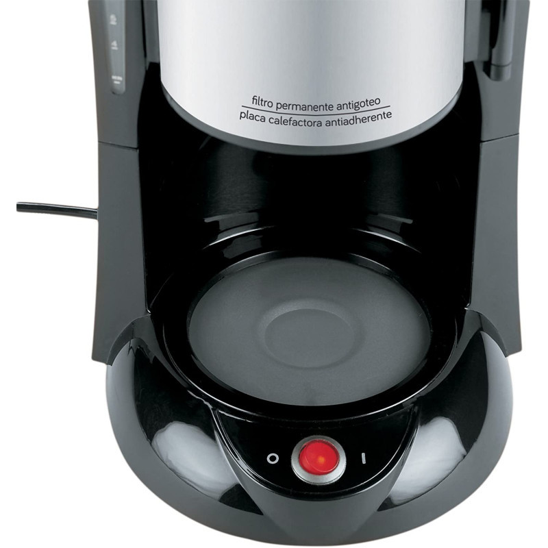 Cafetière Ufesa Avantis Optima Inox 1L Noir - CG7232
