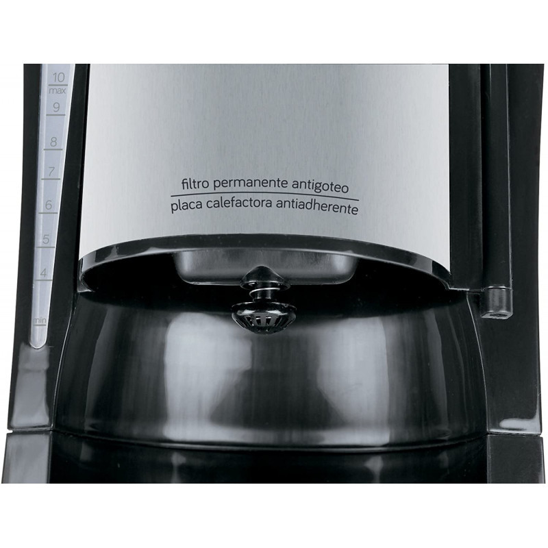 Cafetière Ufesa Avantis Optima Inox 1L Noir - CG7232