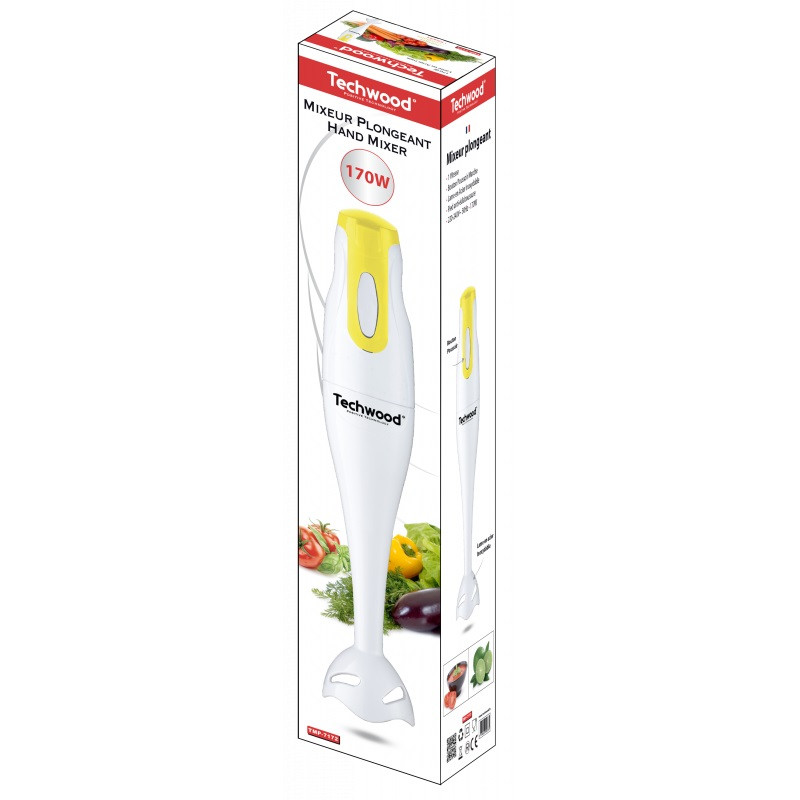 Mixeur Plongeant TECHWOOD - Jaune