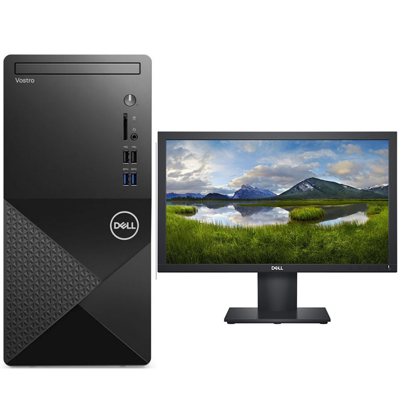 Pc De Bureau Dell Vostro 3910 i5 12Gén 8Go 1To Noir + Ecran 21.5"