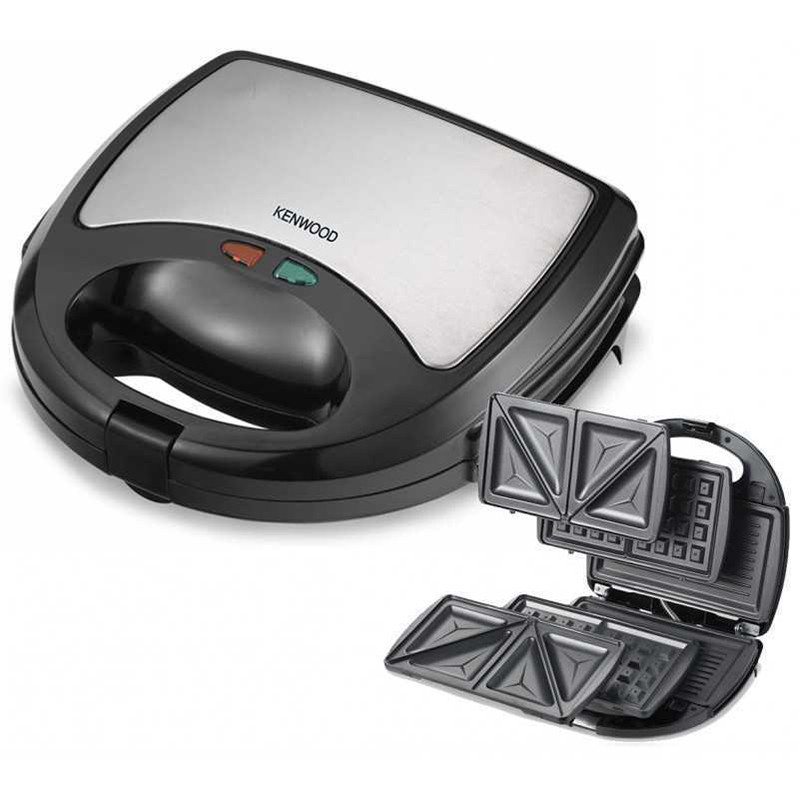 Black and Decker - Grill électrique 2 en 1 2000W, Plaque chauffante et grill, Ouverture à 180º, Contrôle de la température et du temps de cuisson, Écran LCD