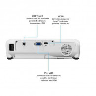 Vidéo Projecteur Epson EB-E01 3LCD (V11H971040) Vidéo Projecteur Epson EB-E01 3LCD (V11H971040)