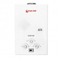 Chauffe Bain Star One À Gaz Bouteille 10L Blanc Chauffe Bain Star One À Gaz Bouteille 10L Blanc