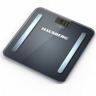 Pèse Personne Électronique Hausberg 180Kg Noir