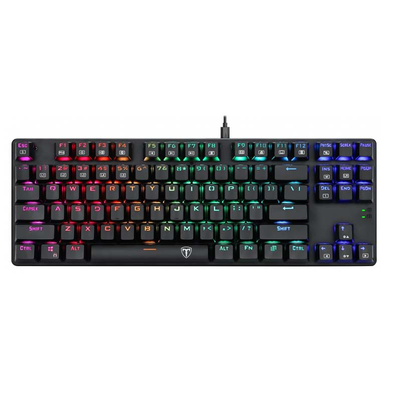 Clavier Gaming Mécanique Mécanique T-DAGGER Bora Blue Switch RGB (T-TGK315) Clavier Gaming Mécanique Mécanique T-DAGGER Bora Blue Switch RGB (T-TGK315)