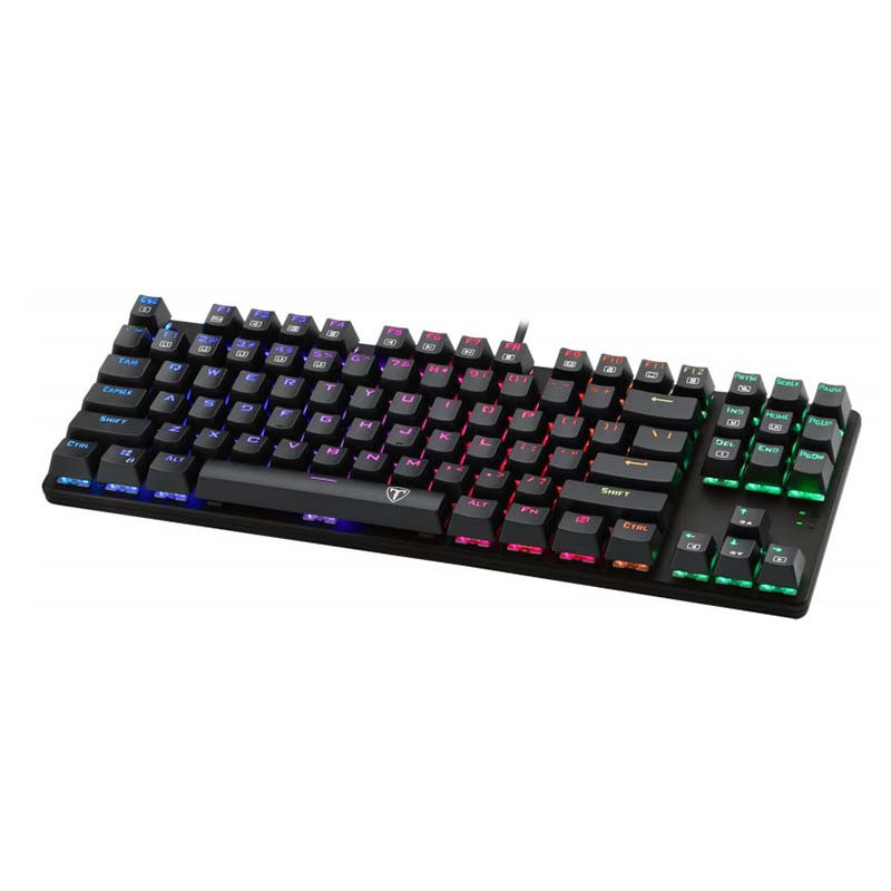 Clavier Gaming Mécanique Mécanique T-DAGGER Bora Blue Switch RGB (T-TGK315)
