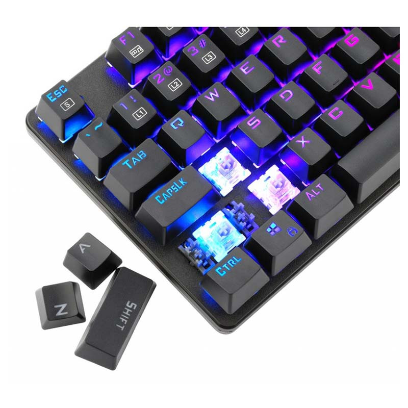 Clavier Gaming Mécanique Mécanique T-DAGGER Bora Blue Switch RGB (T-TGK315)