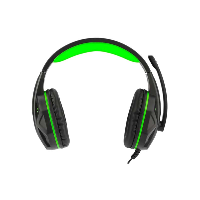 Micro Casque Gaming T-DAGGER Cook Noir & Vert (T-RGH100)