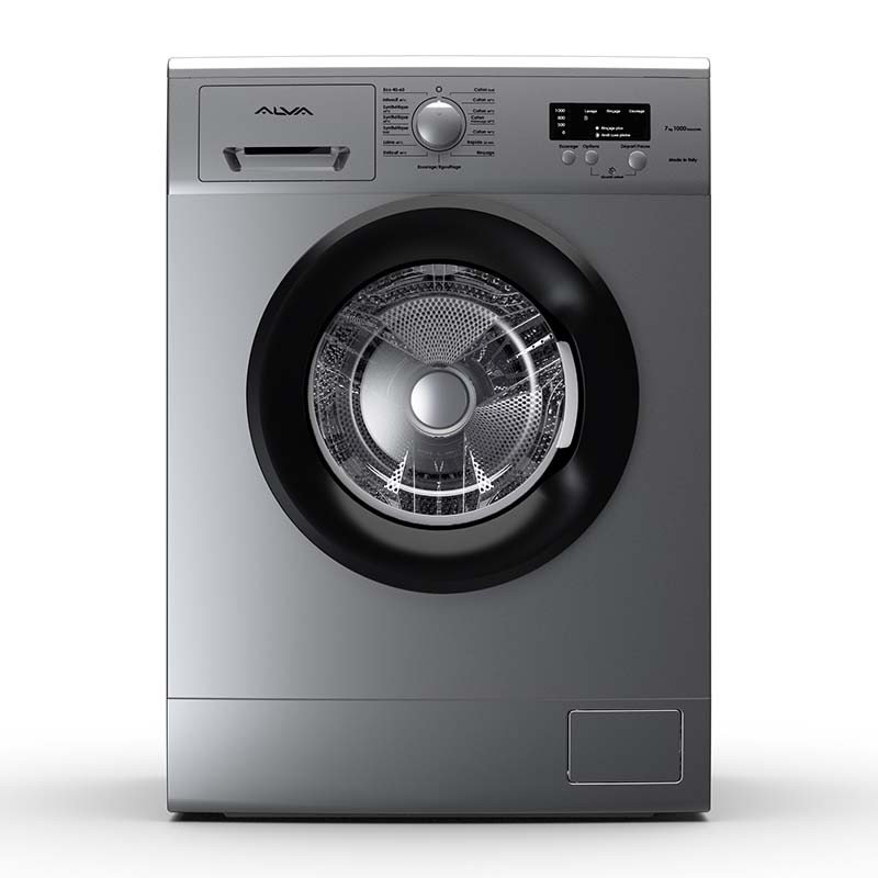 Lave linge Frontale ALVA 7 Kg Silver