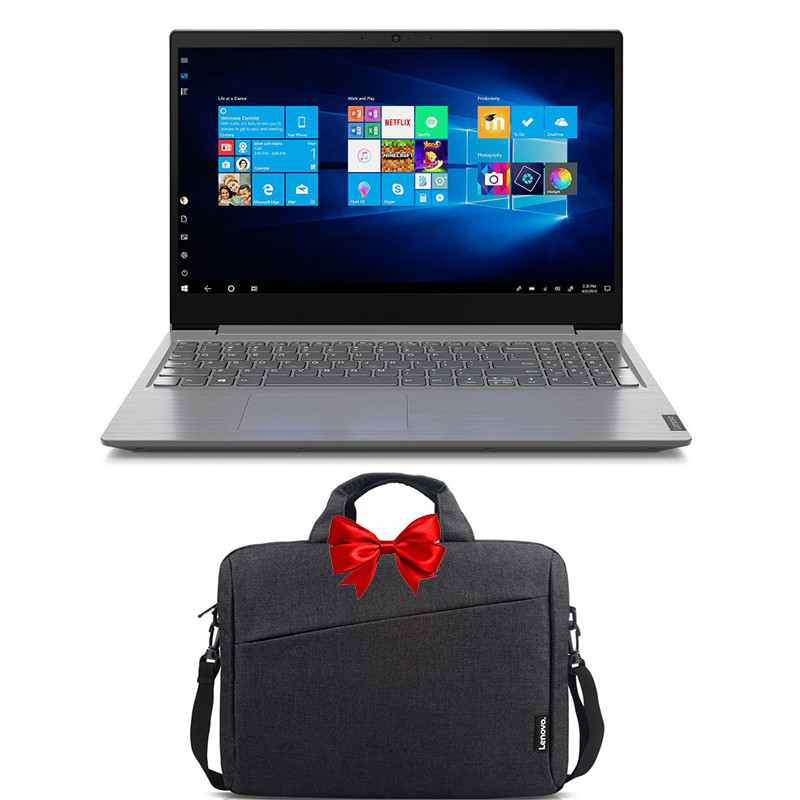 Pc Portable Lenovo V15 IGL Intel Celeron N4020 8Go 256Go SSD Gris (82C3008DFE)