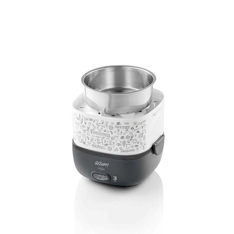 Boîte à Lunch Moderne Foodie Arzum Blanc (AR1073)