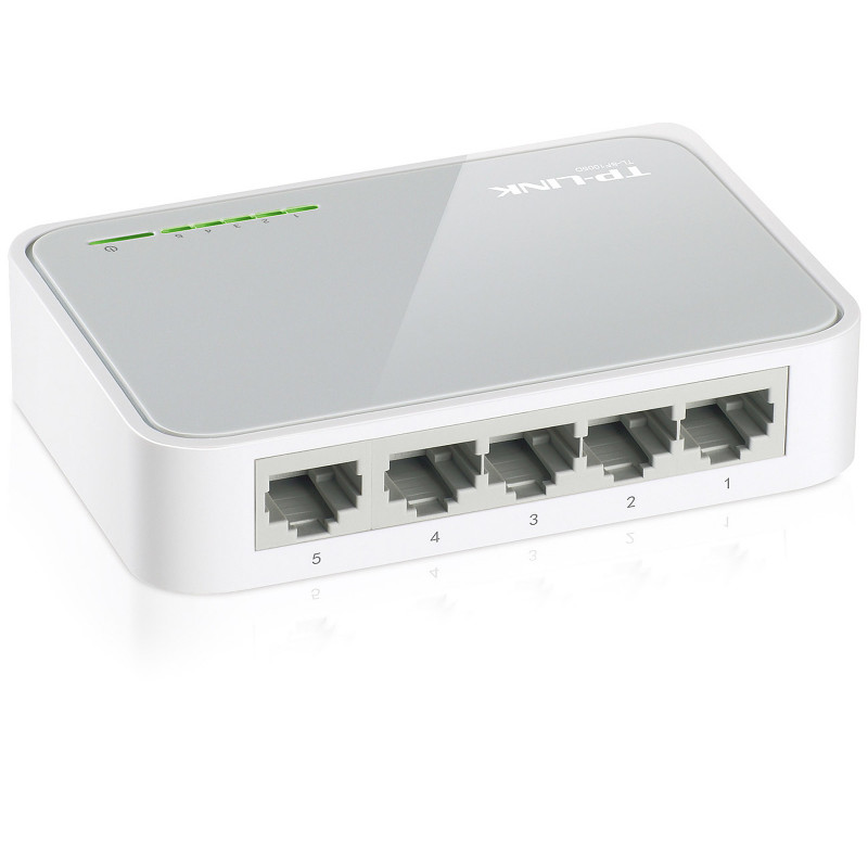 Switch De Bureau Tp-Link 5 Ports 10/100 MBPS Blanc