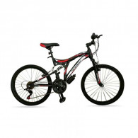 Bicyclette VTT RODEO 24" Blast 18 Vitesses Noir