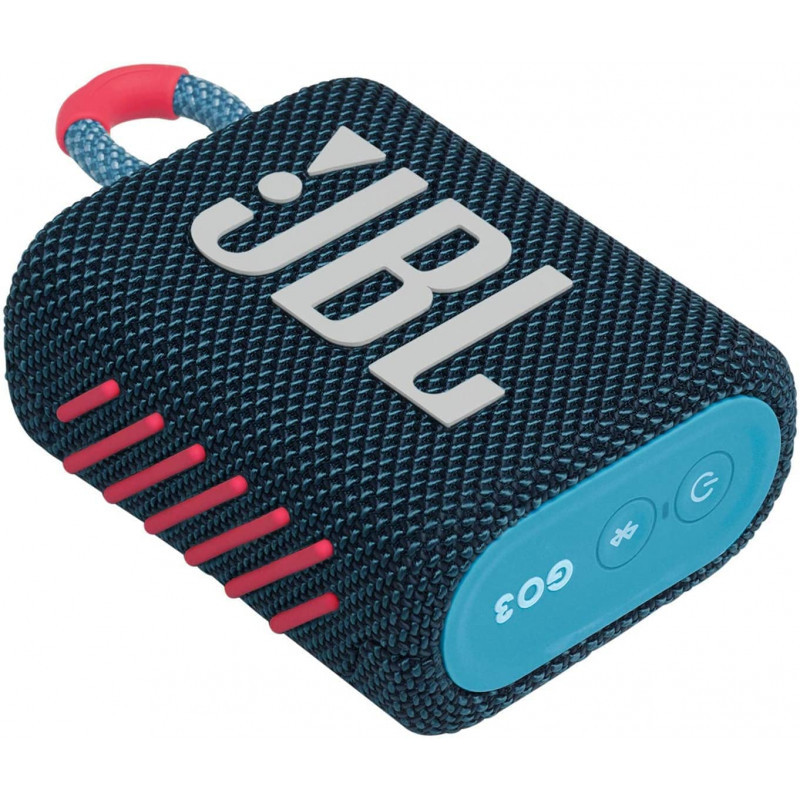 Haut Parleur Bluetooth JBL GO 3 Bleu & Rose