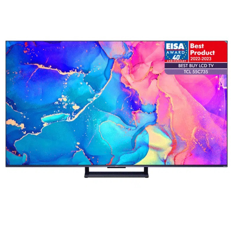 Téléviseur TCL C735 65" 4K QLED Google TV & Game Master Pro Noir (65C735) Téléviseur TCL C735 65" 4K QLED Google TV & Game Master Pro Noir (65C735)