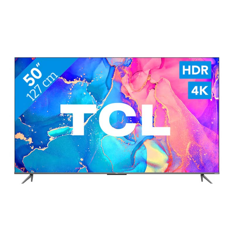 TV LED TCL 50C635 50" 4K Qled Smart TV Google (50C635)