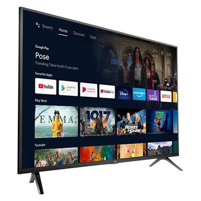Téléviseur TCL S5200 32" HD Android Noir