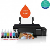 Imprimante Epson L805 à réservoir intégré  Wifi - (C11CE86402)