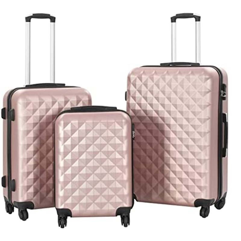 Set De Trois Valises Safari Rose Gold Set De Trois Valises Safari Rose Gold