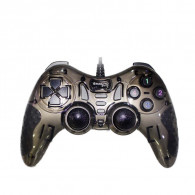 Manette de jeu Macro USB Avec Analogue Noir