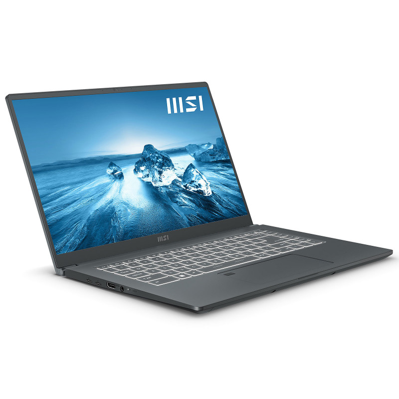 Pc Portable MSI Prestige15 i7 12Gén 8Go 512Go SSD Noir (9S7-16S811-033)