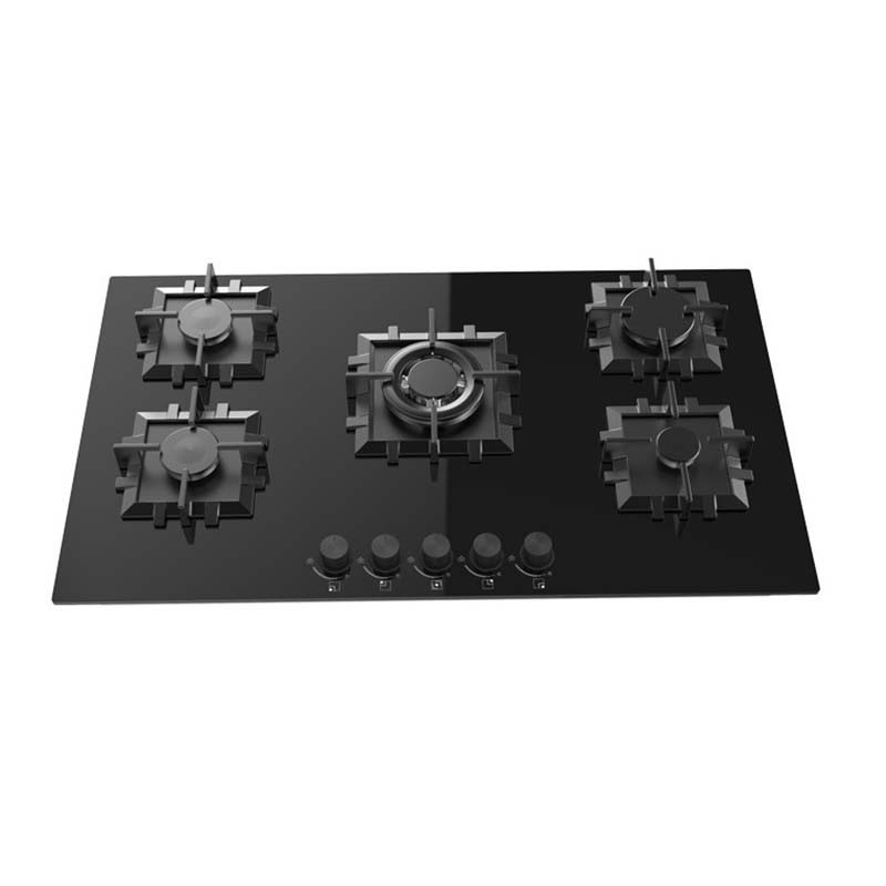 Plaque De Cuisson Joker 5 Feux 90Cm Vitro Noir (JPHGBF-129050W)