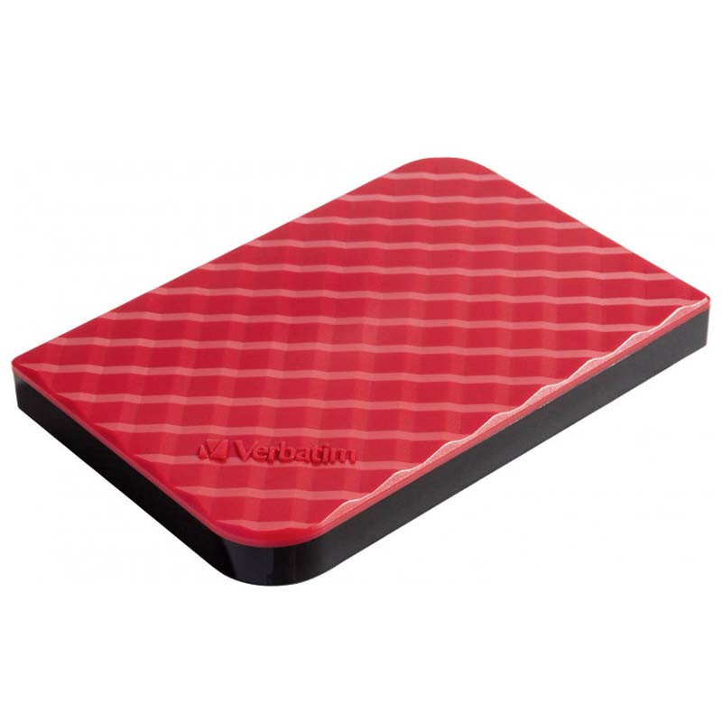 Disque Dur Externe Verbatim 1 To USB 3.0 Rouge (53203)