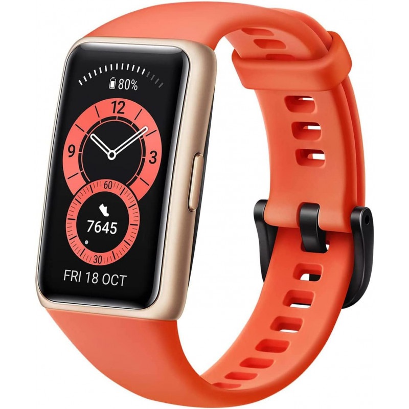 Montre Connecté Huawei Band 6 Amber Sunrise Montre Connecté Huawei Band 6 Amber Sunrise