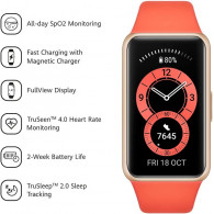 Montre Connecté Huawei Band 6 Amber Sunrise Montre Connecté Huawei Band 6 Amber Sunrise