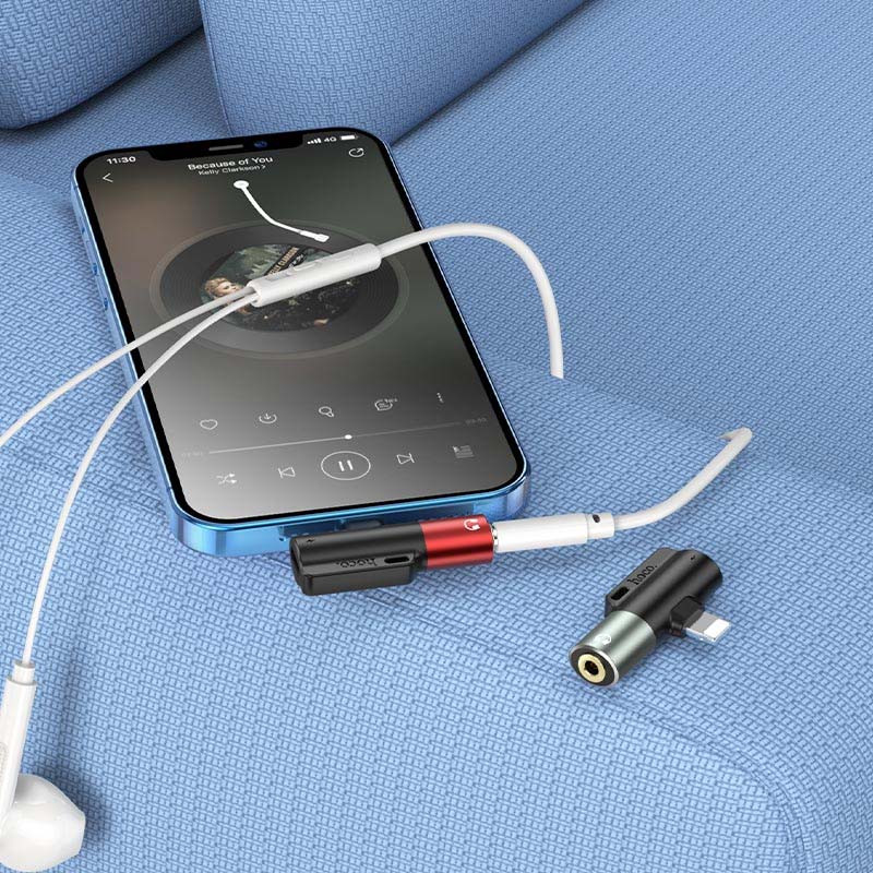 Adaptateur Hoco Jack to Iphone LS32