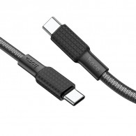 Câble Chargeur Hoco X69 Type-C Vers Type-C Noir
