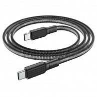 Câble Chargeur Hoco X69 Type-C Vers Type-C Noir