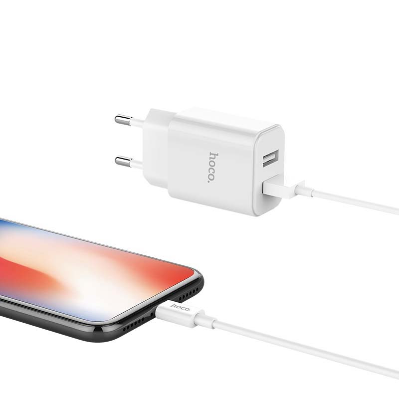Chargeur Hoco C62A 2.1A Pour Micro