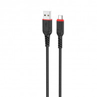 Câble Chargeur Hoco X59 USB Vers Micro USB Incassable Noir