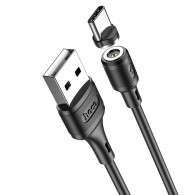 Câble Chargeur magnétique Hoco X52 USB Vers Type-C Noir