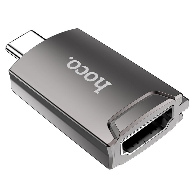 Adaptateur Hoco UA19 Easy flow Type-C vers HDMI Noir