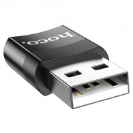 Adaptateur Hoco UA17 USB Vers Type-C Silver Adaptateur Hoco UA17 USB Vers Type-C Silver