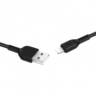 Câble Chargeur Hoco X20 USB Vers Lightning Noir Câble Chargeur Hoco X20 USB Vers Lightning Noir