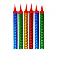 Pack De 6 Bougie Flamme 20 Cm