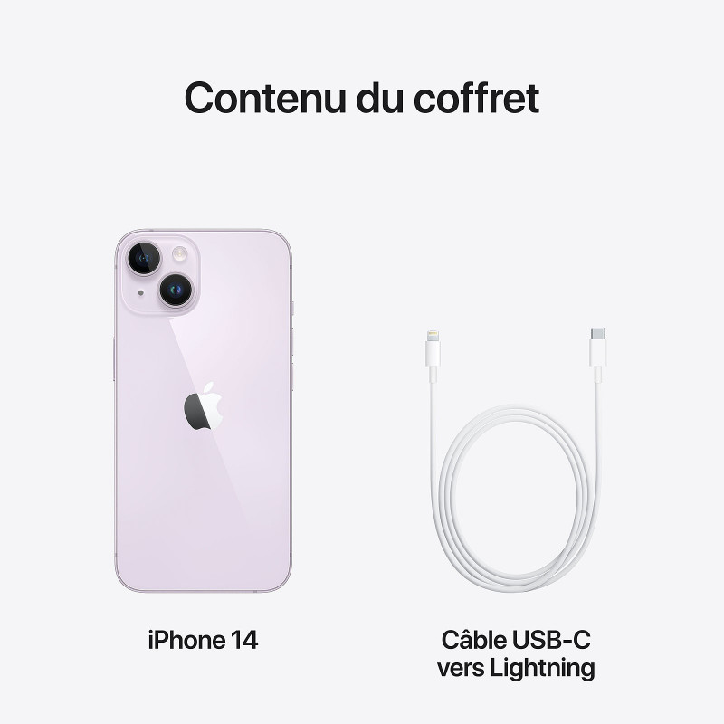 iPhone 14 256Go Mauve