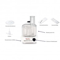 Robot Multifonctions Moulinex Blanc Master chef