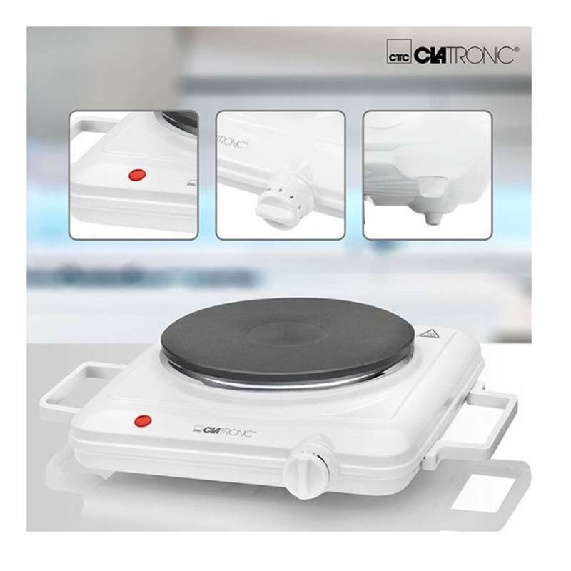 Plaque De Cuisson Clatronic Blanc EKP5027