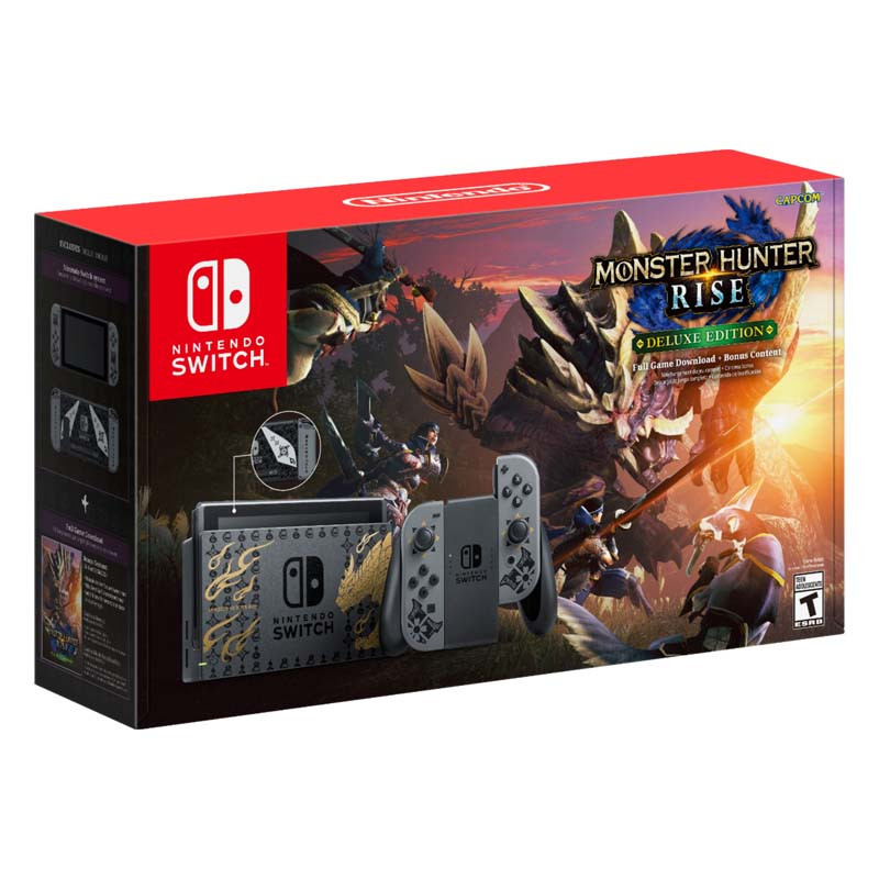 Console Nintendo Switch Monster Hunter Edition Rise Console Nintendo Switch Monster Hunter Edition Rise