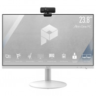 Pc De Bureau Tout En Un MSI Pro AP241 11M Pentium Gold  4Go 128Go SSD Blanc (9S6-AE0312-636)