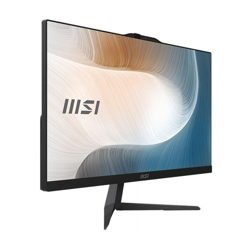 Pc De Bureau Tout En Un MSI Modern AM24212M I5 12Gén 8Go 512Go SSD Noir (9S6-AE0711-019)
