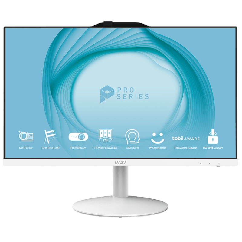 Pc De Bureau Tout En Un MSI Modern AP242 12M I5 12Gén 8Go 1To SSD Blanc (9S6-AE0612-084)