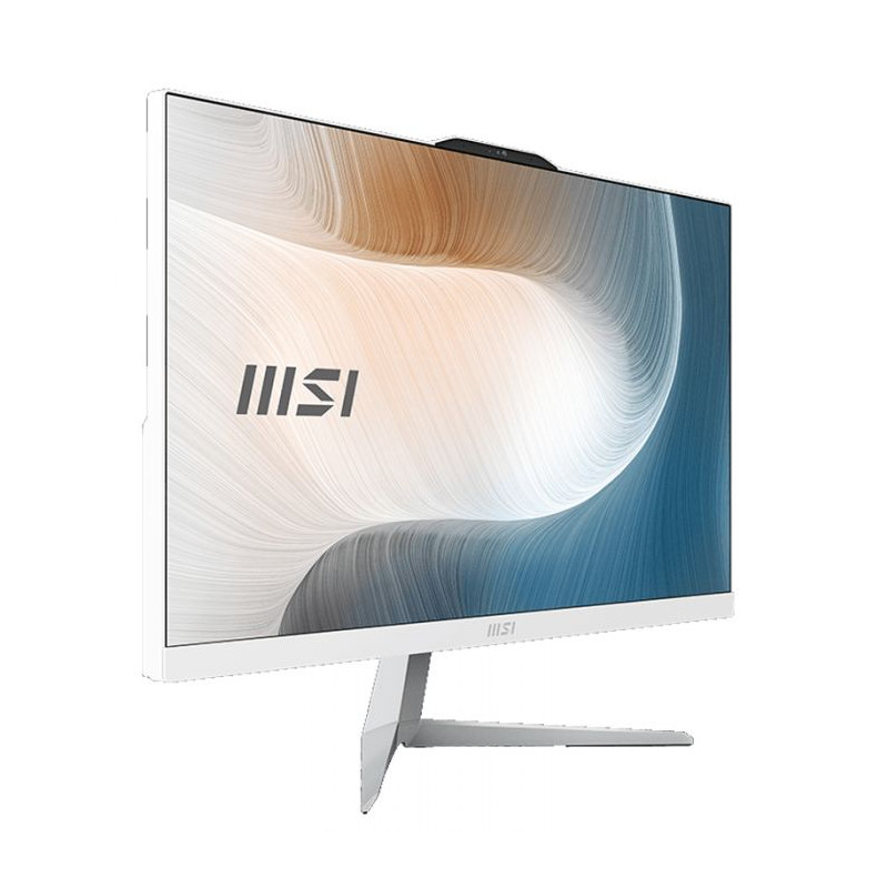 Pc De Bureau Tout En Un MSI Modern AM242T 12M I5 12Gén 8Go 512Go SSD Blanc (9S6-AE0712-018)