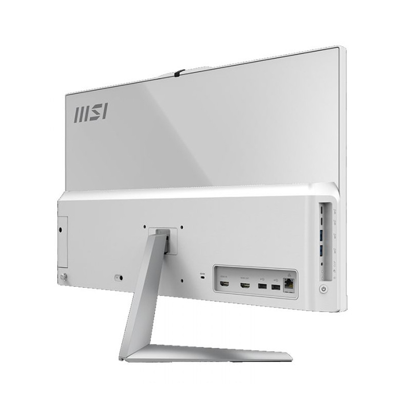 Pc De Bureau Tout En Un MSI Modern AM242T 12M I5 12Gén 8Go 512Go SSD Blanc (9S6-AE0712-018)