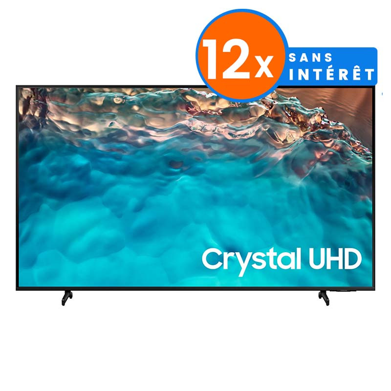 TV Samsung 75" Crystal UHD BU8000 Série 8 Smart TV Wifi